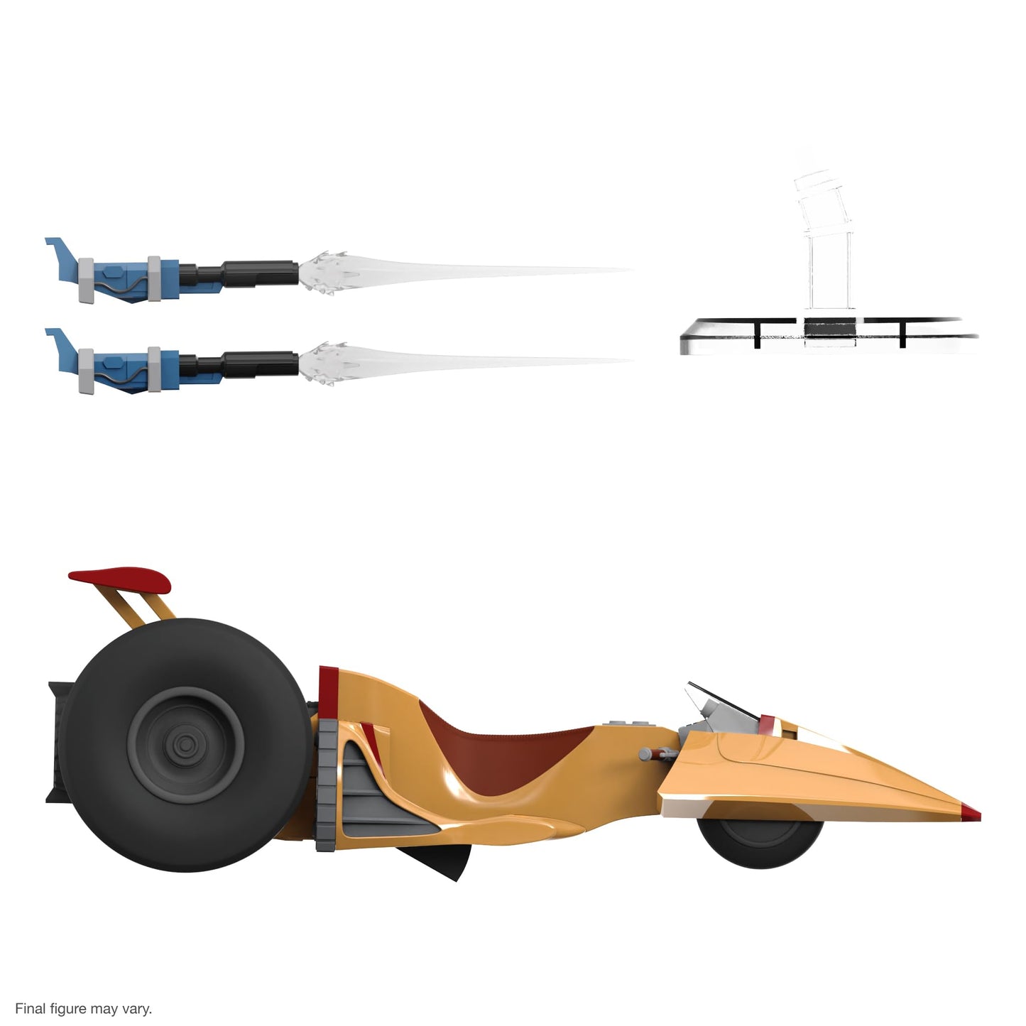 Super7 Ultimates Silverhawks Space Racer - 7'' Silverhawks Action Figure With Accessories Classic Cartoon Collectibles And Retro