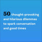 Chronicle Books After Dinner Amusements Card Game - 50 Amusing Dilemmas, 2.5 Inch, Paper - Perfect Gift for Adults and Family