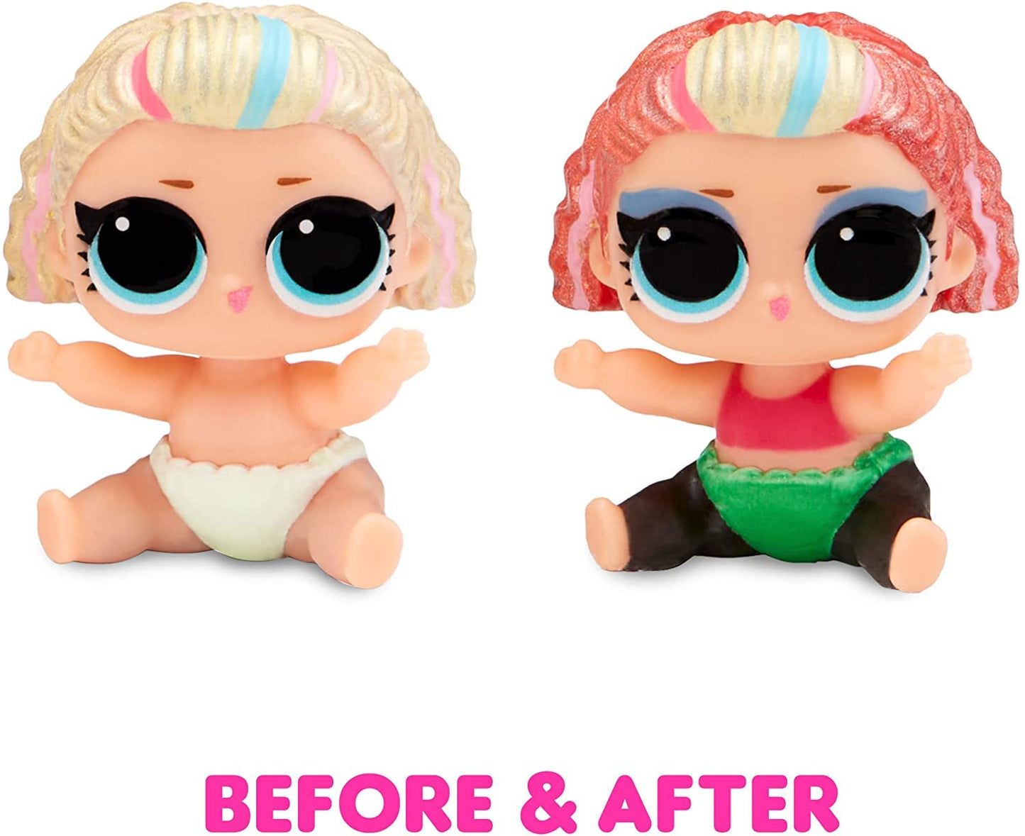 Lol Surprise Glitter Color Change Lil Sis With 5 Surprises- Collectible Doll Including Sparkly Fashion Accessories, Holiday Toy, Great Gift For Kids Girls Ages 4 5 6+ Years Old