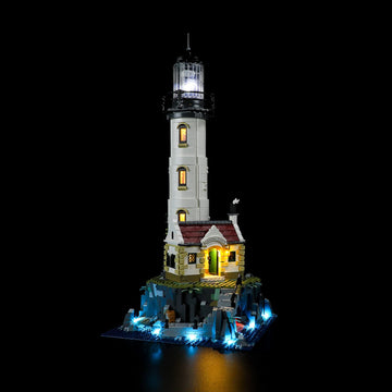 Briksmax Led Lighting Kit For Lego-21335 Motorized Lighthouse - Compatible With Lego Ideas Building Blocks Model- Not Include The Lego Set