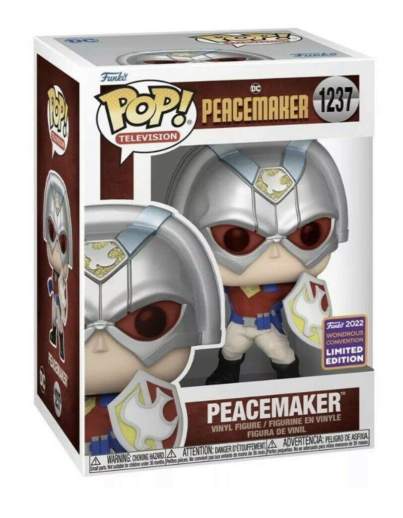 Funko Pop! Tv: Peacemaker - Peacemaker With Shield - Collectable Vinyl Figure - Gift Idea - Official Products - Toys For Kids & Adults - Tv Fans