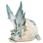 Stealstreet Ss-G-71470 Baby Dragon Resting In Eggshell With Gem Figurine, 5'