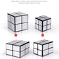 Liangcuber Qy Toys Mirror Cube 2X2 Speed Cube 2X2X2 Mirror Blocks Shaped Puzzle Silver Version