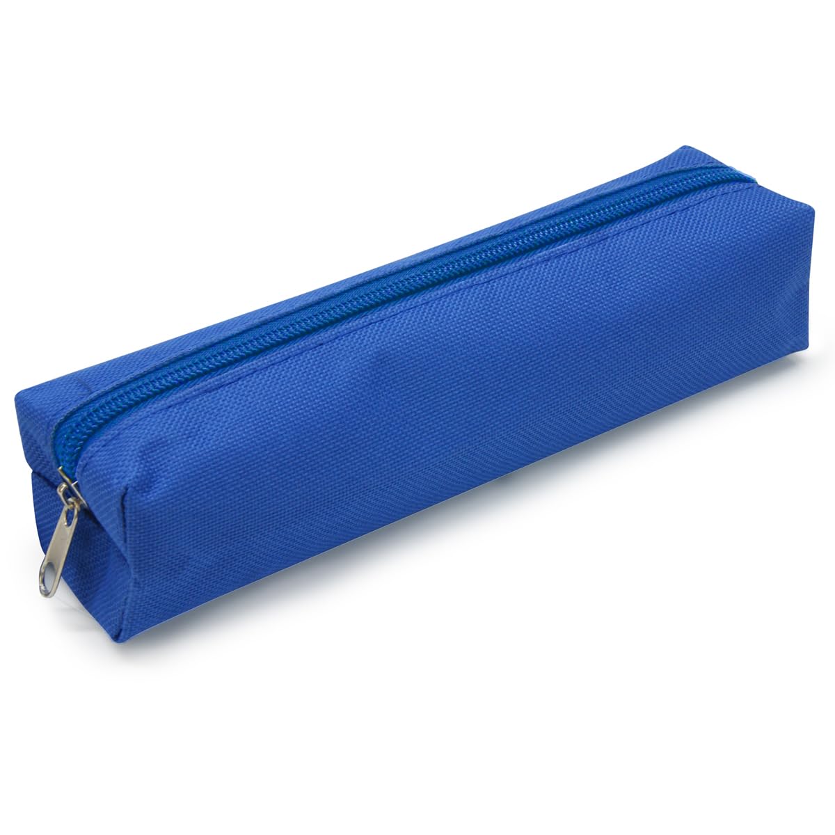 Waytex Small Rectangular Textile Pencil Case, 21 x 4 x 4 cm, Blue Colours