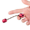 L-Shizuku Begleri Fidget Beads - Aluminum Alloy Worry Beads for Skill Players (Bell)
