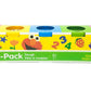 Sesame Street Modeling Dough, 5-Pack, 3oz Cans, Assorted Colors, Elmo, Cookie Monster, Big Bird, Oscar the Grouch, Abby Cadabby,