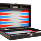 13-inch enhanced Backgn Set - Travel Size - Black Board  Scarlet Red and Patriot Blue Points