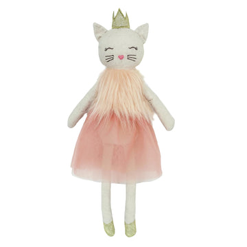 Mon Ami Chloe The Kitty Princess Stuffed Doll - 15   , Cat Stuffed Toy, Soft & Cuddly, Use As Toy Or Nursery Room Decor, Great G