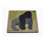 Mountain Gorilla Wooden Puzzle | 15 Pieces Jigsaw Puzzle | Endangered Animals For Kids 3 Years And Above