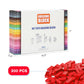 Unirolic Classic Building Bricks, 200 Piece 2X4 Building Blocks Stem Creative Building Toys Compatible With All Major Brands, Moc Building Bricks Diy Play Set For Kids Age 6+ (Red)
