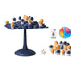 LOOM TREE Tabletop Astronauts Balance Toy Parent Child Interaction Puzzle Teaching Aid | Preschool Toys & Pretend Play | Wooden 