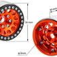 1.9 Beadlock Wheels Rim - 10Mm Aluminum Deep Dish Negative Offset Rc Crawler Wheel Hub For 1/10 Scale Rc Crawler Traxxas Trx4 Ax