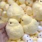 1Pcs Handmade Squishy Chick Soft Squishy Fidget Toys Silicone Squeeze Toys For Stress Relief ( Chicken ) (1Pcs)