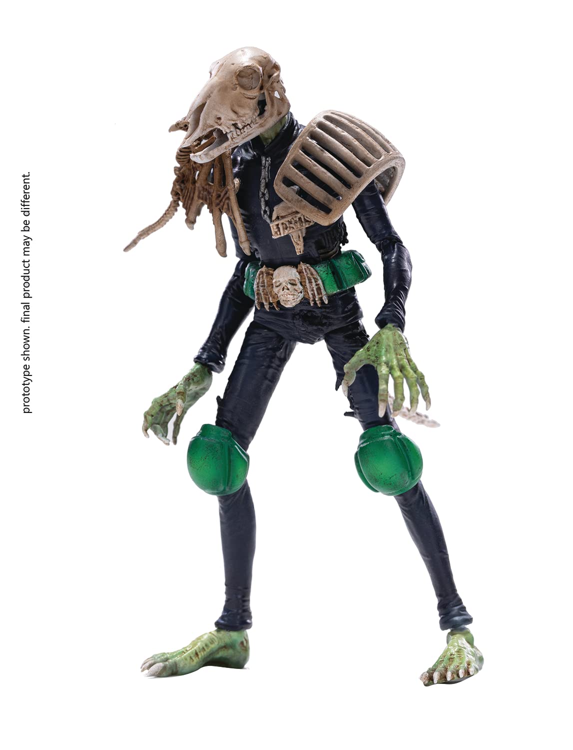 Hiya Toys Judge Dredd: Judge Mortis Px 1:18 Scale Exquisite Mini Action Figure, Multicolor
