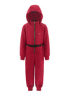 Relibeauty Carnival Cosplay Costume Jumpsuit Halloween Cosplay Kids Red,3T/100