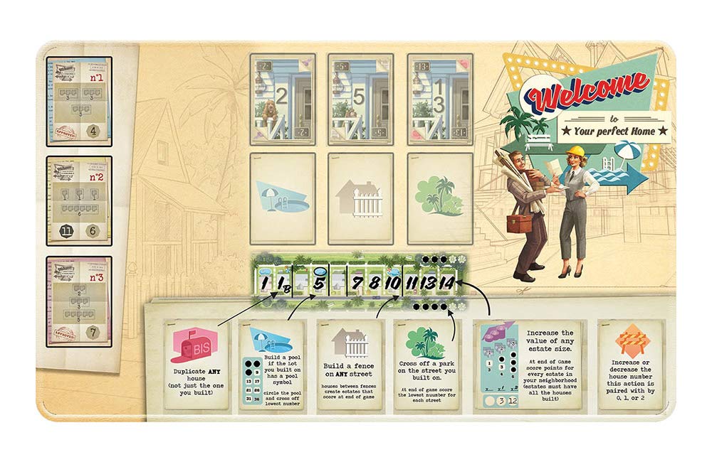 Deep Water Games Welcome To Playmat (14x24) for 2 Players, Ages 18+