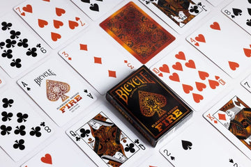 Bicycle Fire Element Playing Cards