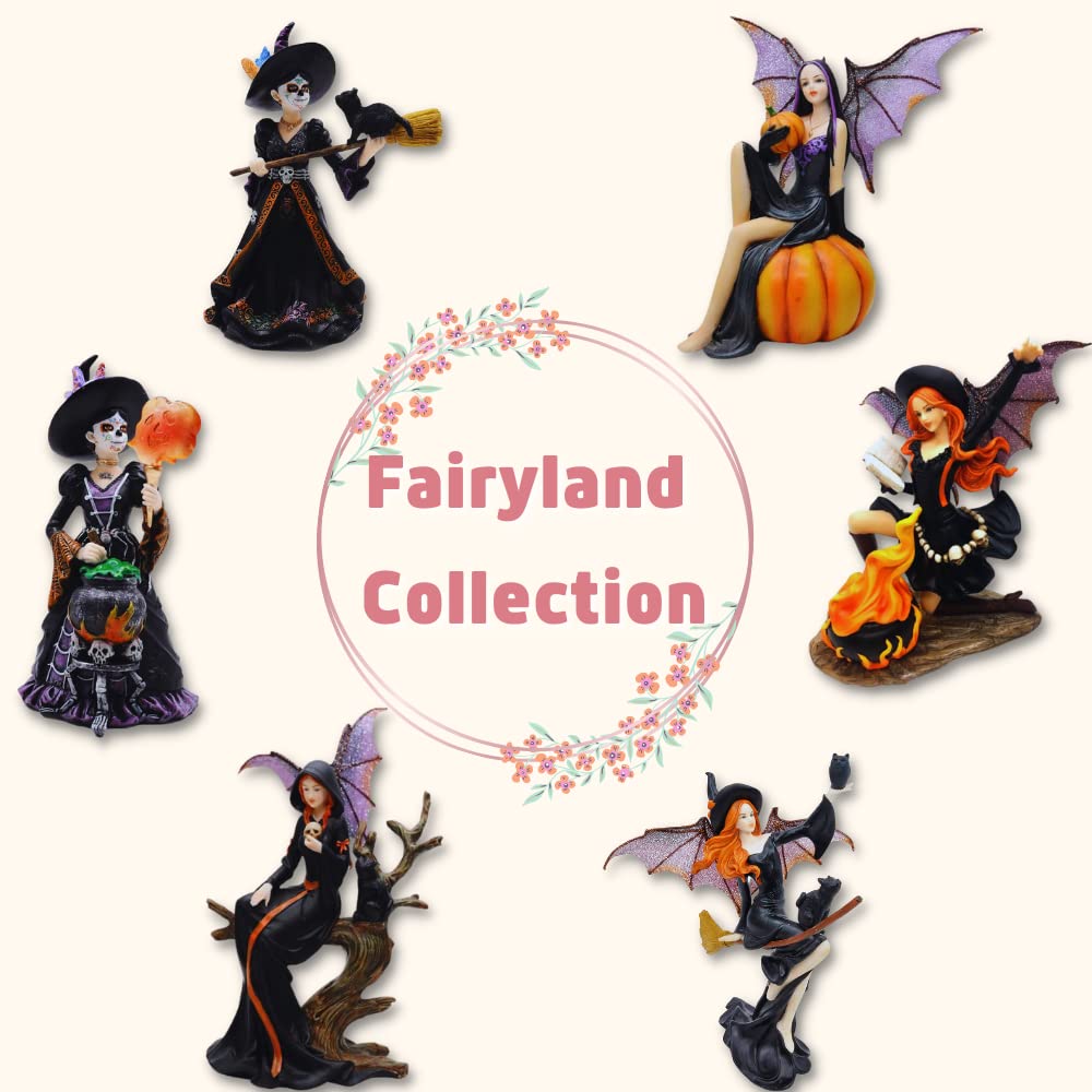 Comfy Hour Fairyland Collection The Sitting Fairy Figurine, Stone Resin