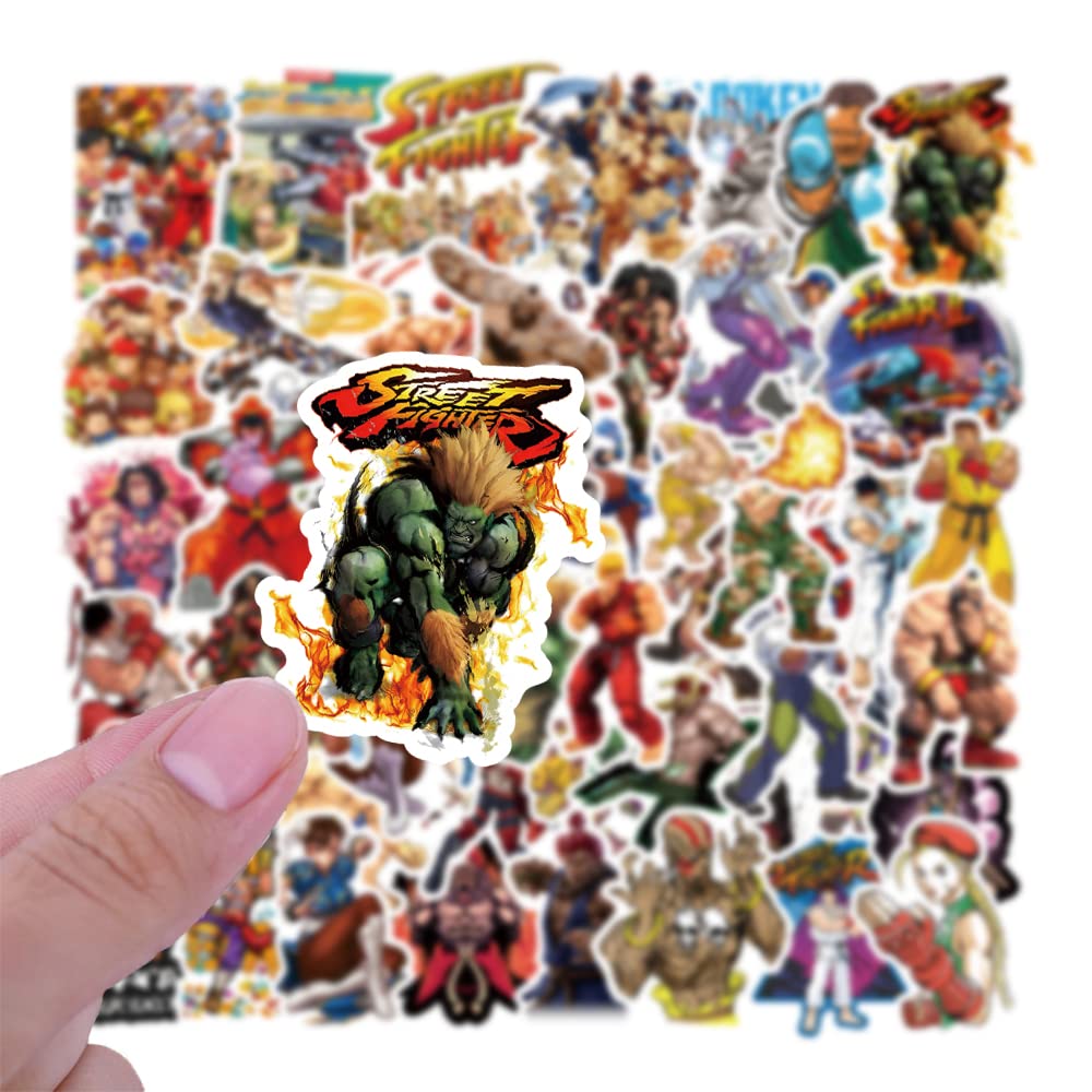 52Pcs Games Merch Stickers, Collection Vinyl Waterproof Sticker Decals For Water Bottle, Laptop, Phone, Skateboard, Car, Gifts F