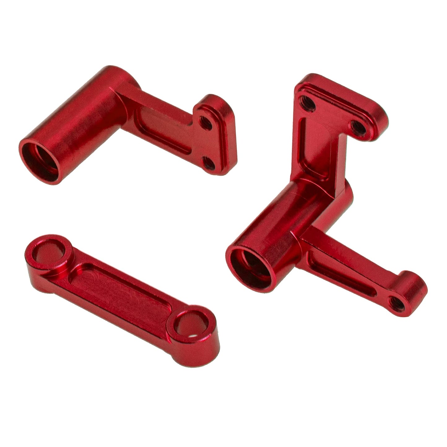 Sharegoo Aluminum Alloy Steering Bellcranks & Drag Link Replacement Of 3743 Compatible With Traxxas 2Wd Slash Rustler Bandit Vxl