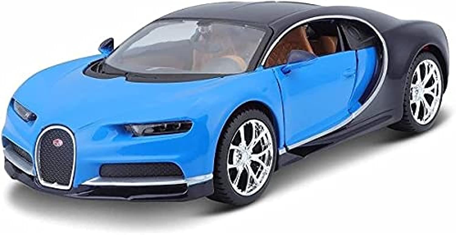 Maisto 1:24 Scale Bugatti Chiron Die-Cast Vehicle (Colors May Vary)