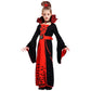 Thinkmax Halloween Vampire Costume For Girls，Kids Royal Queen Skirt For Halloween Dress Up Party,S(5-7 Years)