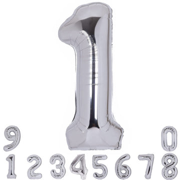 40 Inch Number 12 Balloon Silver Jumbo Giant Big Large Number 21 Foil Mylar Silver Balloons 12Th Birthday Party Anniversary Deco