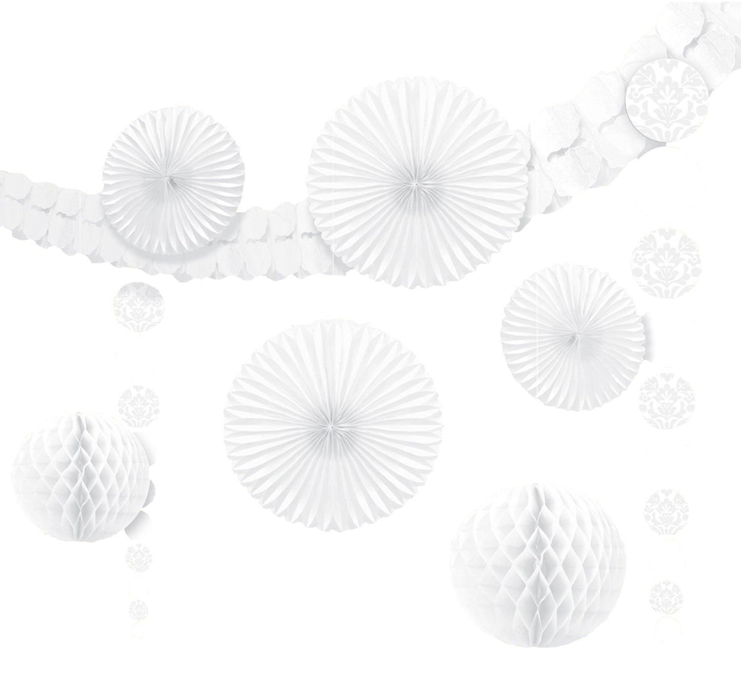 Amscan Decorating Kit, 15.5 x 10.5, White