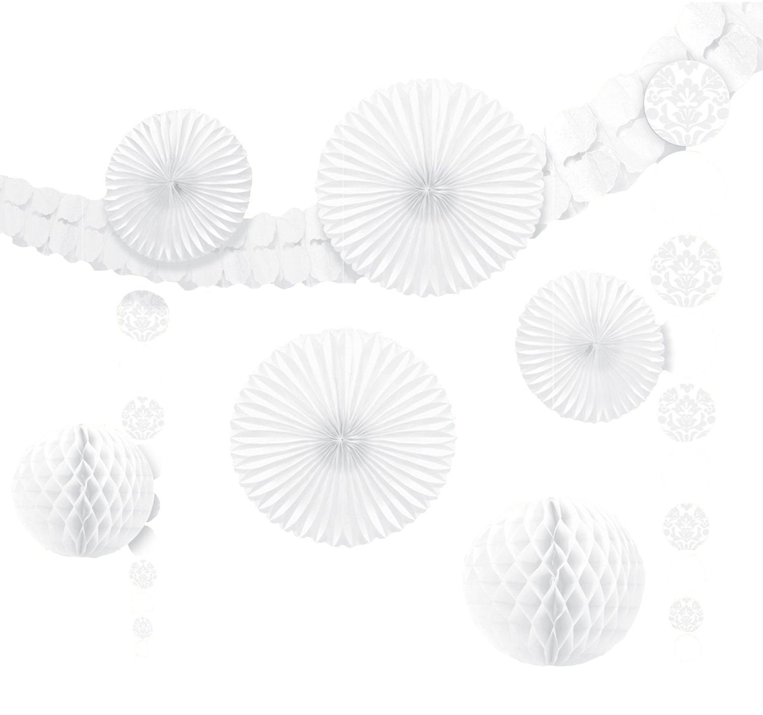 Amscan Decorating Kit, 15.5 x 10.5, White