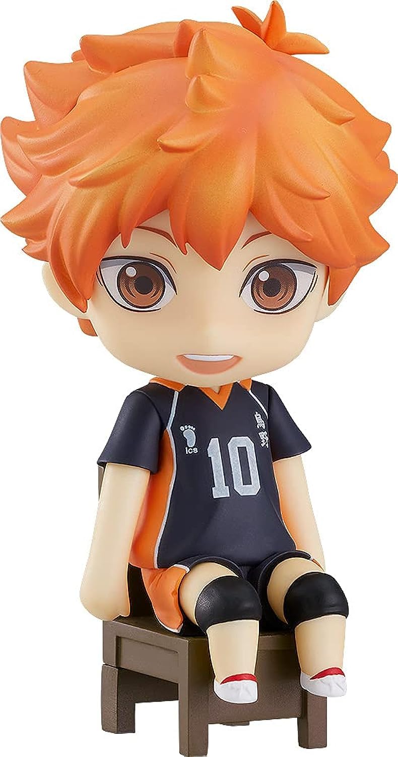 Orange Rouge Haikyu!! To The Top: Swacchao! Shoyo Hinata Nendoroid Action Figure, Multicolor