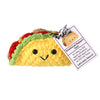 Emotional Support Taco, Crochet Emotional Support Plush, Handmade Taco Potato Toy Plush With Positive Words, Adorable Knitted Doll Inspirational Gift Encouragement Ornament For Friends And Family