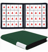 20 Pockets Card Binder  Trading Card Binder  enhanced Side Loading TCG Card  1280+ Card Collection Binder for MTG  Yugi  Hoke Cards and Cards Sleeve  Card Holder Binders (20Pockets-Green)
