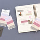 Monolike Wow Bar Sticker Grid B Set - Mini Size Cute Stickers, Square Stickers