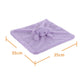 Apricot Lamb Soft Security Blanket for Babies, 13.8" Purple Dragon, Polyester Lovey for Boys & Girls
