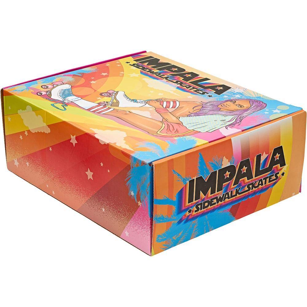 Impala Rollerskates Impala Quad Skate (Big Kid/mature-themed) Black 10 (US Men's 8  Women's 10) M