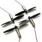 Hobbypower 8520 Coreless Brushed Motor Set 53000rpm 8.5x20mm + 75mm CW CCW Propeller