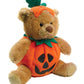 Plushland Halloween Plush Stuffed Animal Teddy Bear In Pumpkin Costume- Soft Toy - Gifts For Kids - 9 Inches