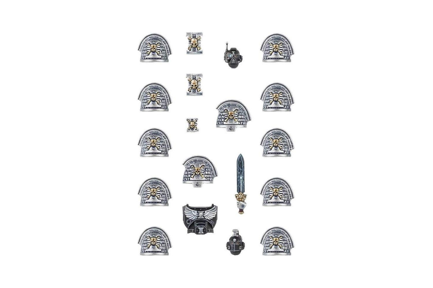 Games Workshop Warhammer 40K Deathwatch Upgrades - Plastic Miniatures, 3.74x5.47x0.39cm, White, Model 99070109001