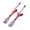 YoungRC RC 30a Brushed ESC Motor Speed Controller for 1/16 18 24 Car and Boat Tank W/o Brake(Pack of 2 Pcs)
