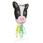 Blue Panda Pull String Cow Pinata For Farm Birthday Party Decorations - Baby Shower Supplies For Both Boys & Girls - Cow Theme Pinata (Small, 16.5 X 13 X 3 Inch)