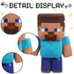 Pixel-Style Game Basic Plush Character Soft Toy  Video Game-Inspired Collectible Plushies Gifts for Kids & Fans (Steve)