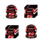 41Pcs Black And Red Party Supplies,Include 20 Plates, 20 Napkin And 1Pcs Tablecloth,Used For Black And Red Birthday Party Decora