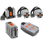 AIMATRIX Power Funtion 5Pcs Motor Kit,Including 2M Motor,Remote Control Set,Building Block Parts Tool Kit,Compatible with L Bran