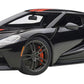 Autoart 2017 Ford GT Shadow Black with Orange Stripes 1/18 Model Car