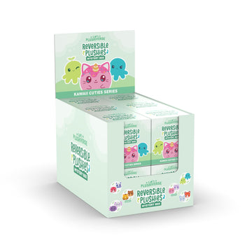 Teeturtle 3'' Reversible Mystery Box Plushie - Kawaii Cuties Series - Surprise Soft Cute Stuffed Animal Blind Box