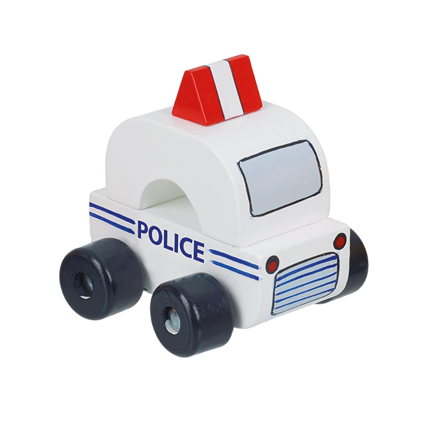 Orange Tree Toys New York Vehicles | Hand Painted Colorful Wooden Toy for Toddlers Age 12m+, Sustainably Made, Set of 3