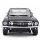 Koenig-Tom Maisto 1967 Ford Mustang GTA FastBack Diecast Model Toy Car, Large, Black, Rubber