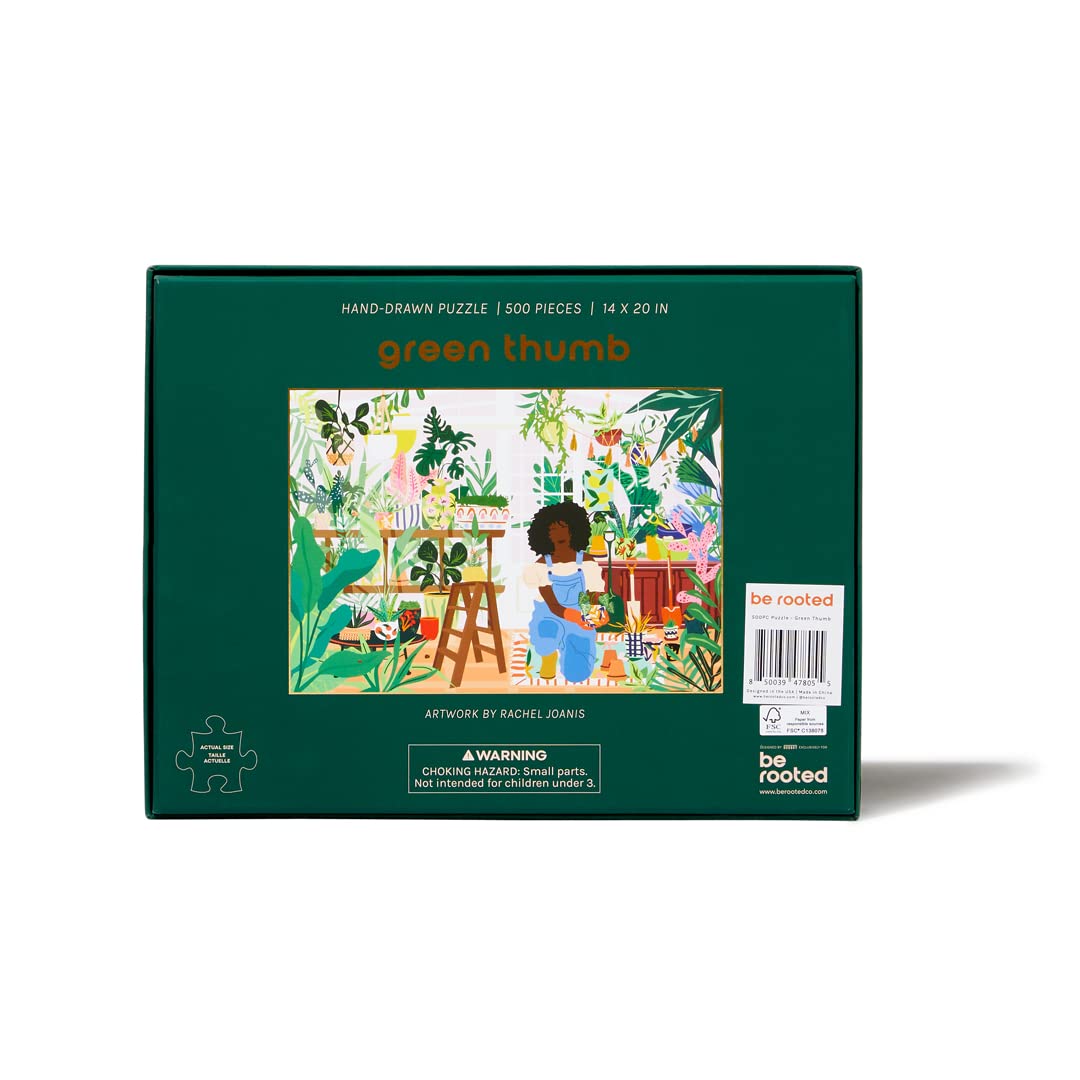 Be Rooted Jigsaw Puzzle - Greenhouse - Bonus Poster Included