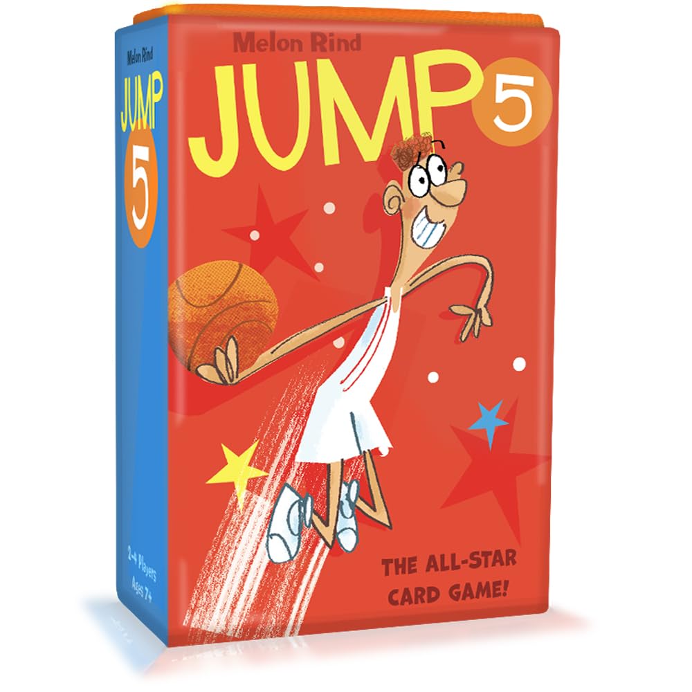 Melon Rind Jump 5, Math Game For Kids (Ages 7+) - Fun Multiples Of 5 Card Game - Engaging Math Game For Kids, Perfect For Holida