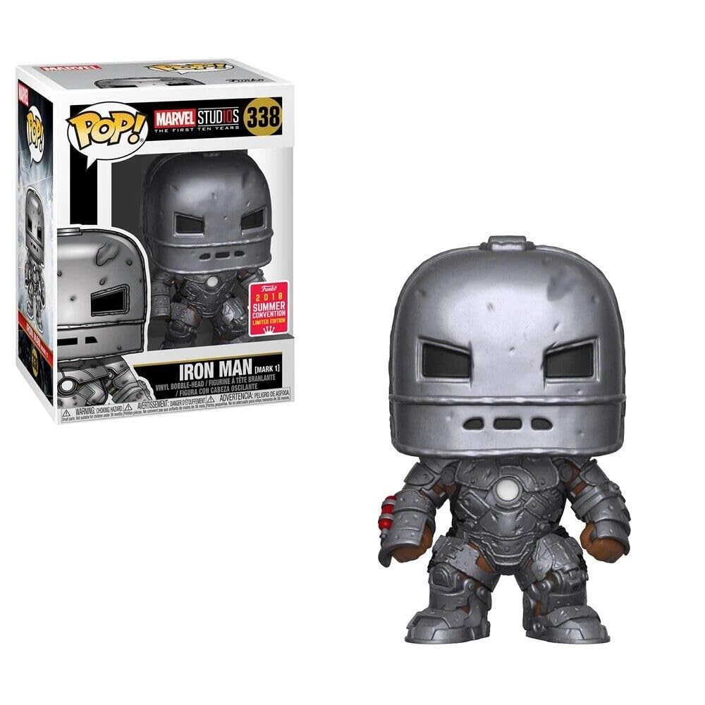 Funko Pop Iron Man Mark I Marvel Studios Summer Exclusive Sdcc